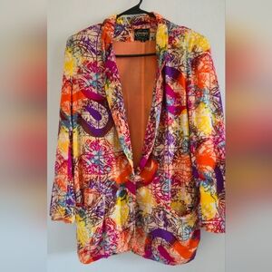 SIMONIA! Colorful Abstract Women's Blazer